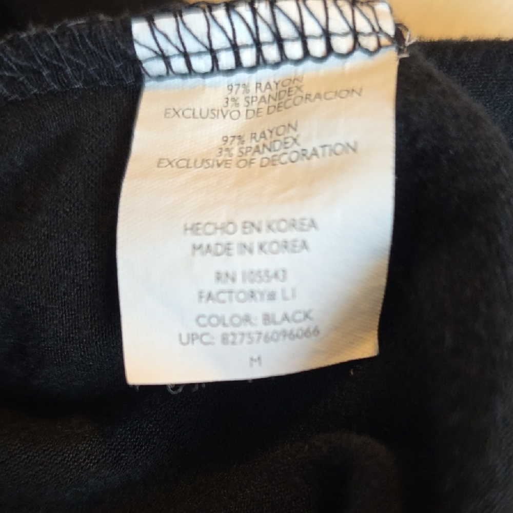 Daisy Fuentes Black High-Low Skirt - Picture 6 of 7